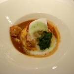 レストラン コバヤシ - 活オマール海老のビスク