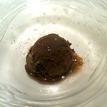 レストラン コバヤシ - サプライズデザート　チョコアイス