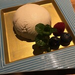 圓谷 - 甘味　柚子と生姜のクレームダンジュ