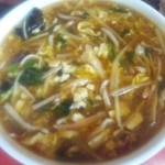 江南春 - 酢辣湯麺／酢入辛ラーメン680円(２４年４月)