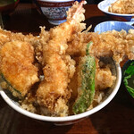 土手の伊勢屋 - 天丼  ロ