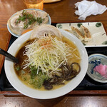 弘前いちろ - ネギ味噌らーめん＋ランチcセット。