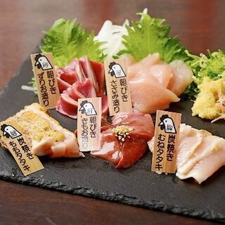 A must-see for sashimi fans! Enjoy our specialty "morning chicken"