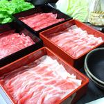 肉匠　牛膳 - 全45品しゃぶしゃぶ食べ放題　[牛＆豚]3380円
