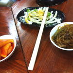 耽羅 - ヘジャンクの前菜