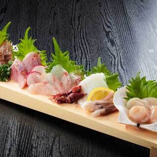 Directly delivered fresh fish sashimi platter (for one person)