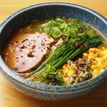 Ramen Sapporo Ichiryuuan - 元気のでるみそラーメンDX￥1250-