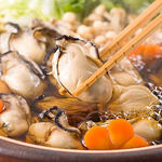 广岛县的乳牡蛎火锅