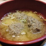 Sardine fishball soup