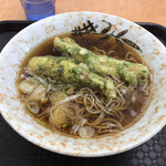 かしわや - 竹輪天そば