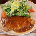 鮮魚料理 花･ミスマッチ - ポークジンジャーソース