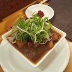 ビストロ マキムシ - 裏メニューの裏、牛モツ煮込650円（数年通って初めて遭遇