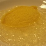 じん市 - 七品目：パプリカのムース。トマトのジュレと。（アップで）