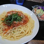 ジェノヴァ - スパゲッティランチ (800円・税込)