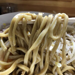 麺処 マゼル - 極太平打ち麺