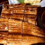 oyogitorafuguryourisemmontenajiheisonezaki - 鰻丼（極）