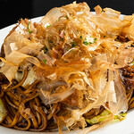 大金星 - 料理写真:屋台風 鉄板夜鳴き 焼きそば