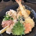 うどんAGATA - 天然大えび天と野菜天ぶっかけ