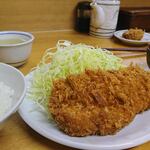 とんかつ いちかつ - ロースカツ定食・ご飯少なめ