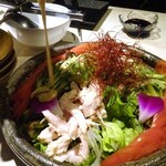 黒さつま鶏専門店 垂水邸 - 熟成鶏のバンバンジーサラダ