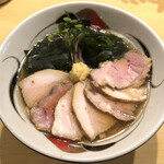 饗 くろ喜 - 「わかめそば2020」第1弾「煮干し醤油わかめそば」1200円