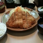 梅八 - 大判かつ定食☆７９０円