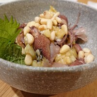 パルコ フィエラ - ホタルイカと焼きナスの自家製塩麹和え