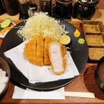 とんかつ けい太 - 上ロースカツ膳