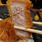 とんかつ けい太 - 上ロースカツ