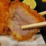 とんかつ けい太 - 上ロースカツ