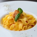 タリアテッレウニクリームソース《Seaurchin cream sauce tagliatelle》