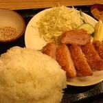 ひれかつ定食