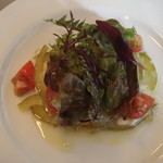 クニオミ - 前菜：スズキと野菜のギリシア風マリネ