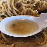麺屋中川 - 豚らーめん スープは脂たっぷり