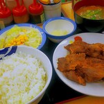 Matsuya - カルビ焼肉W定食(10%込¥960)
                        豚汁変更(10%込¥190)