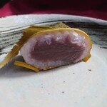 参松堂 - 餡も中央にしっかりと座しております