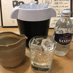Kushikou - 芋焼酎のソーダ割り