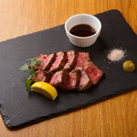 Nodaniku - 九州産黒毛和牛のステーキ。赤身やイチボなどの部位を丁寧に焼いてます！！