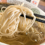 弾岩ラーメン - ポクポク麺