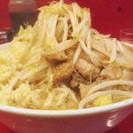 ラーメン二郎 - ラーメン小＋ニンニク多め
