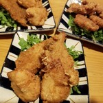 季節料理 すい舎 - タラフライ＆鶏唐揚げ