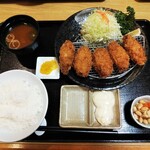 Tonkatsu Akane Ya - カキフライ定食