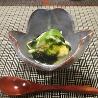 やすい - 白魚の玉〆。 昼のコース 2,800円（税込）。 　　　　　2020.02.22