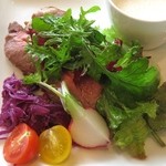 メゾン ドゥ アッシュ - (09/3)厚切りのローストポークとミニスープ