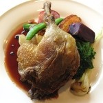 メゾン ドゥ アッシュ - (09/3)シャラン産骨付き鴨モモ肉のコンフィ