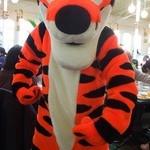 クリスタルパレス レストラン - 「ディズニーキャラクターブレックファスト」でティガー
