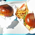 ジャクソンビル - プレミアムチーズバーガーとアメリカンベーコンバーガー