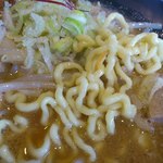 杉のや - 太縮れ麺（味噌）