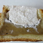 Bakery Cafe KiJi-KiJi - 中はカフェオレとクリーム