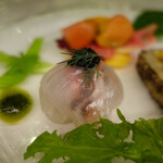 リストランテ・マッサ - 真鯛のカルパッチョ